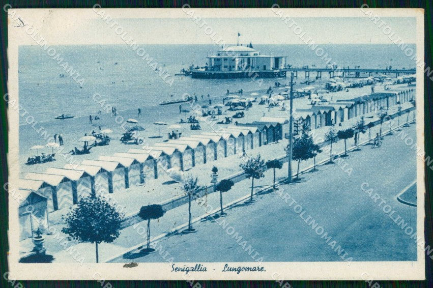 Ancona Senigallia Lungomare cartolina RT1369 – fronte