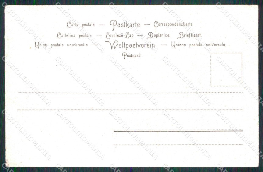 Roma Subiaco Monastero del Santo Speco col Roseto cartolina RT1374 – retro