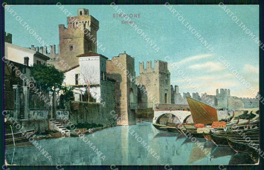 Brescia Sirmione Lago di Garda Castello Trenkler 32 cartolina RT1408 – fronte