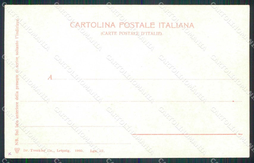 Brescia Sirmione Lago di Garda Castello Trenkler 32 cartolina RT1408 – retro