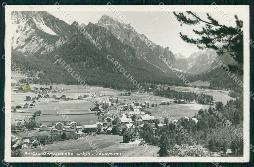 Bolzano Marebbe San Vigilio Dolomiti Foto cartolina RT1415 – fronte