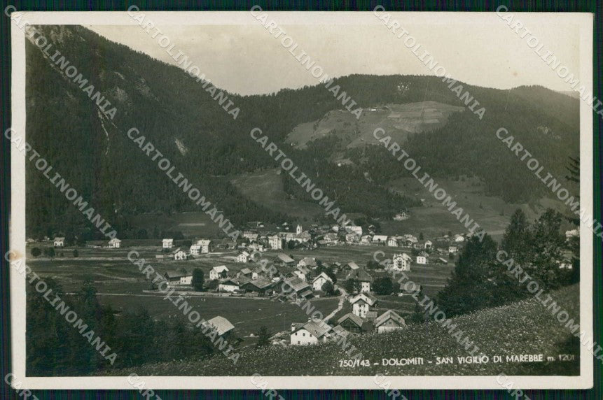 Bolzano Marebbe San Vigilio Dolomiti Foto cartolina RT1416 – fronte
