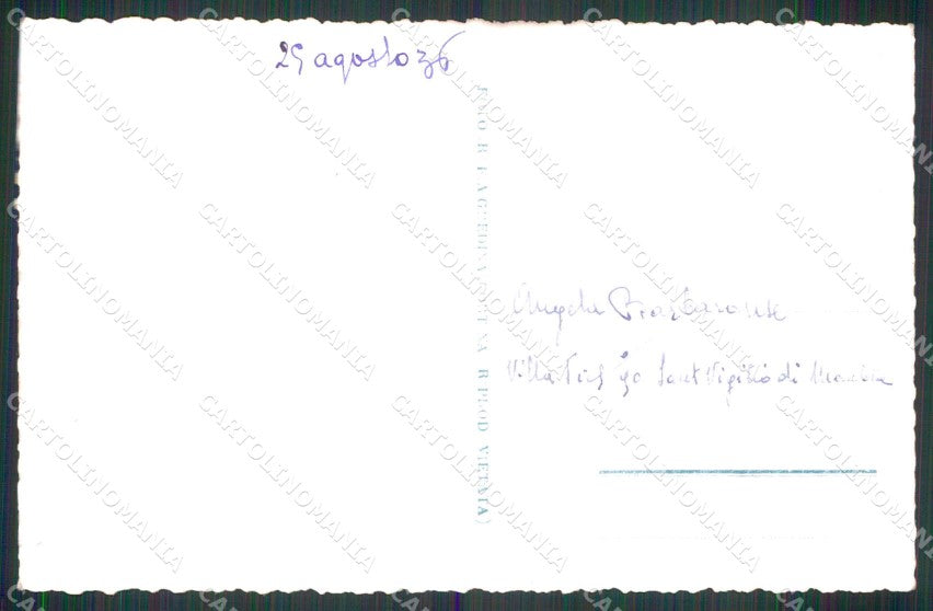 Bolzano Marebbe San Vigilio Monte Sella Foto cartolina RT1417 – retro