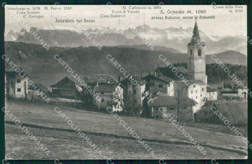 Bolzano San Genesio Atesino Dolomiti Franzl 352 11 cartolina RT1419 – fronte