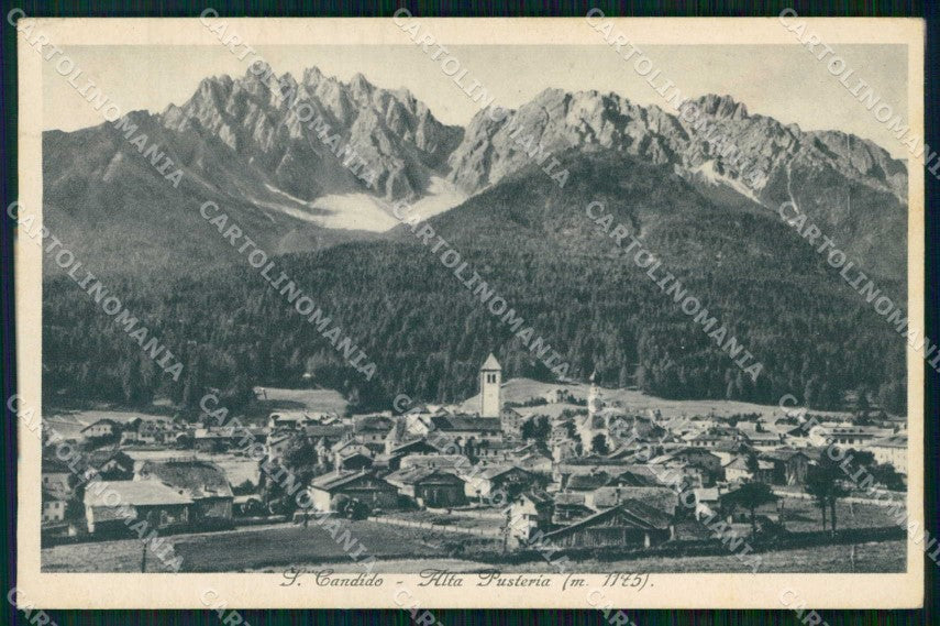Bolzano San Candido Alta Pusteria cartolina RT1428 – fronte