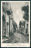 Napoli Somma Vesuviana Quartiere Margherita Via Canonico Feola cartolina RT1448 – fronte