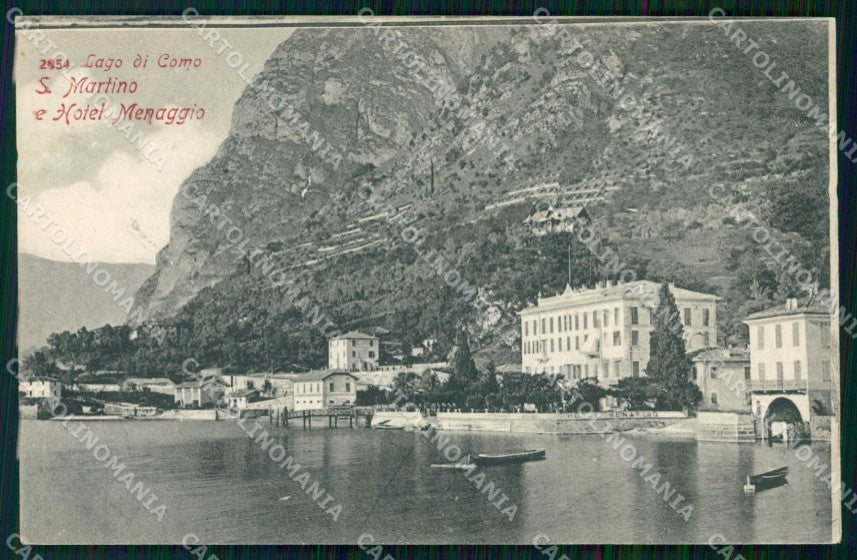 Como Griante San Martino Lago di Como Hotel Menaggio cartolina RT1488 – fronte