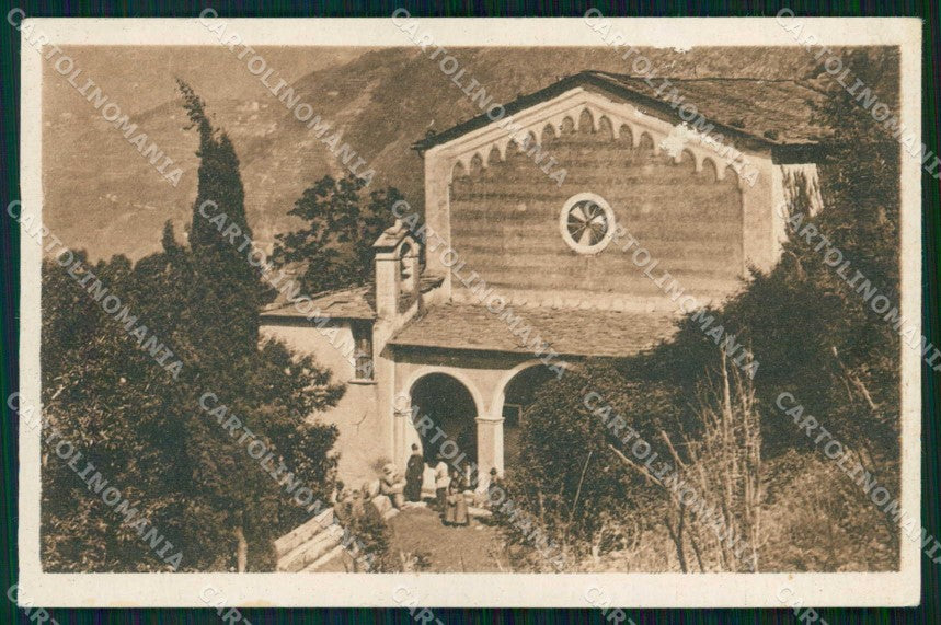 Lucca Stazzema Santuario del Piastraio ABRASA Foto cartolina RT1513 – fronte