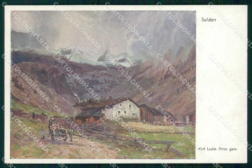 Bolzano Stelvio Solda Karl Ludw cartolina RT1515 – fronte