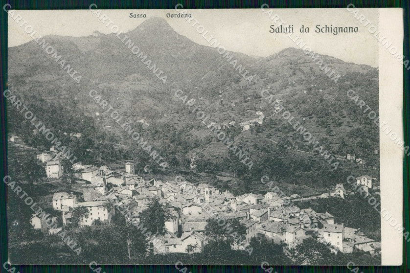 Como Schignano Saluti da Sasso Gordona cartolina RT1565 – fronte
