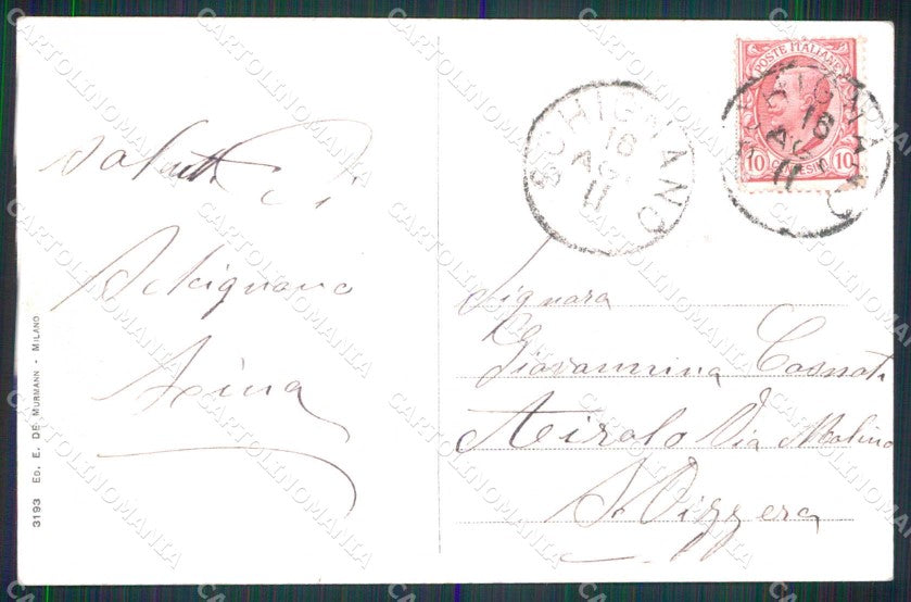 Como Schignano Saluti da Sasso Gordona cartolina RT1565 – retro