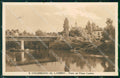 Milano San Colombano al Lambro Ponte sul Fiume ABRASA cartolina RT1572 – fronte