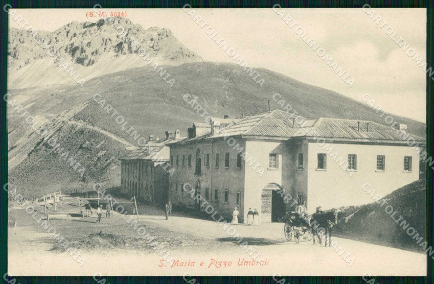 Sondrio Santa Maria Pizzo Umbrail cartolina RT1584 – fronte