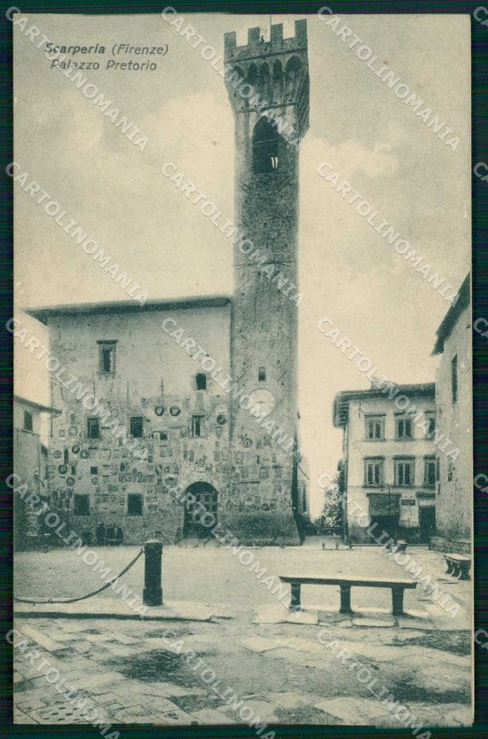 Firenze Scarperia Palazzo Pretorio cartolina RT1599 – fronte