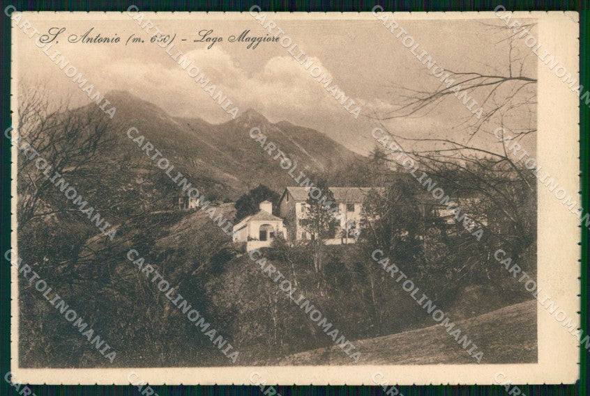 Verbania Arola Sant'Antonio Lago Maggiore cartolina RT1600 – fronte