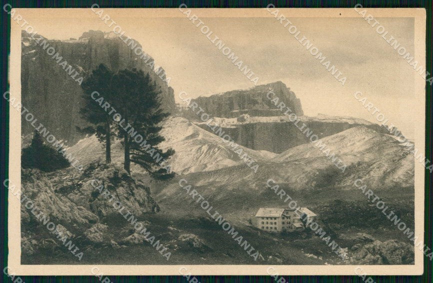 Bolzano Selva di Val Gardena Passo Sella cartolina RT1607 – fronte