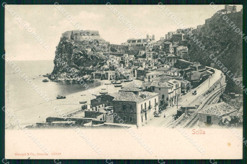 Messina Scilla Stengel 13928 cartolina RT1651 – fronte