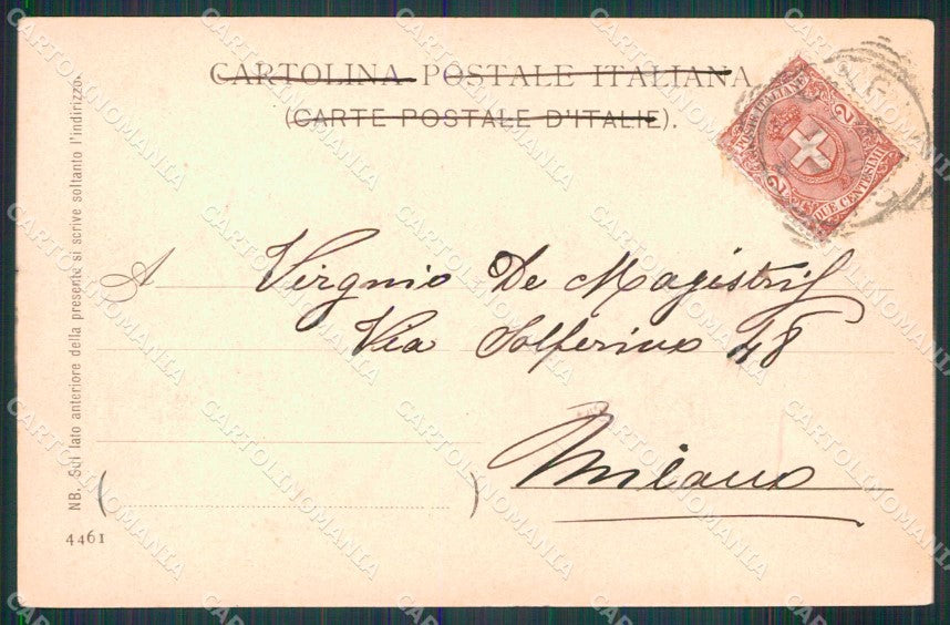 Sassari Città Nuraghes cartolina RT1672 – retro