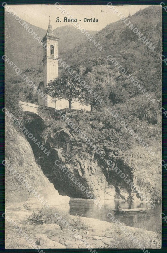 Verbania Cannobio Orrido di Sant'Anna cartolina RT1675 – fronte