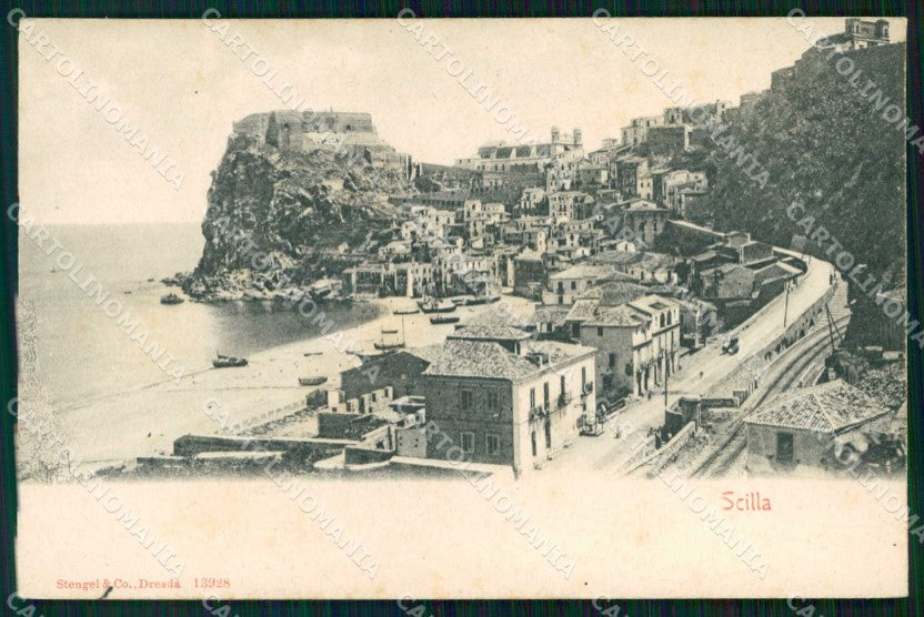 Messina Scilla Stengel 13928 cartolina RT1677 – fronte
