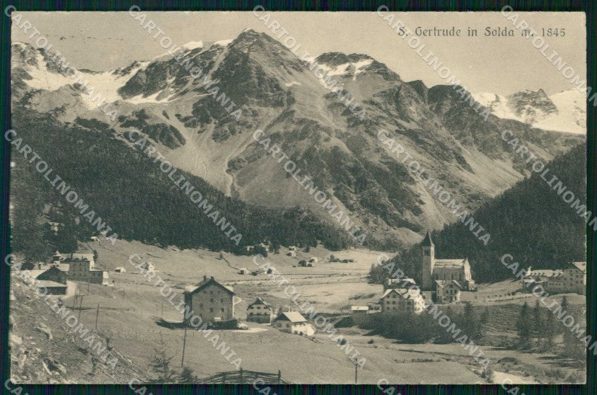 Bolzano Santa Gertrude Val di Solda Franzl 320 92 cartolina RT1693 – fronte