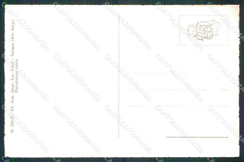 Bolzano Santa Gertrude Val di Solda Franzl 320 27 cartolina RT1699 – retro