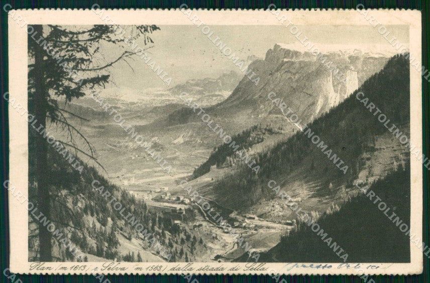 Bolzano Selva di Val Gardena Plan de Corones cartolina RT1703 – fronte