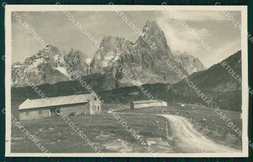 Trento San Martino di Castrozza Primiero Malga Rolle Foto cartolina RT1725 – fronte