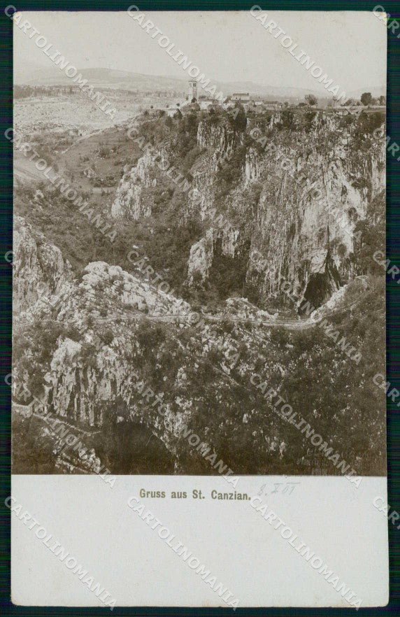 Gorizia San Canzian d'Isonzo Saluti da Foto cartolina RT1747 – fronte