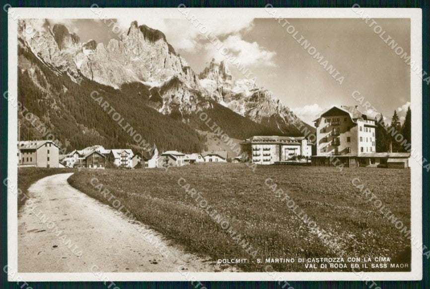 Trento San Martino di Castrozza Cima Val di Roda Dolomiti Foto cartolina RT1758 – fronte