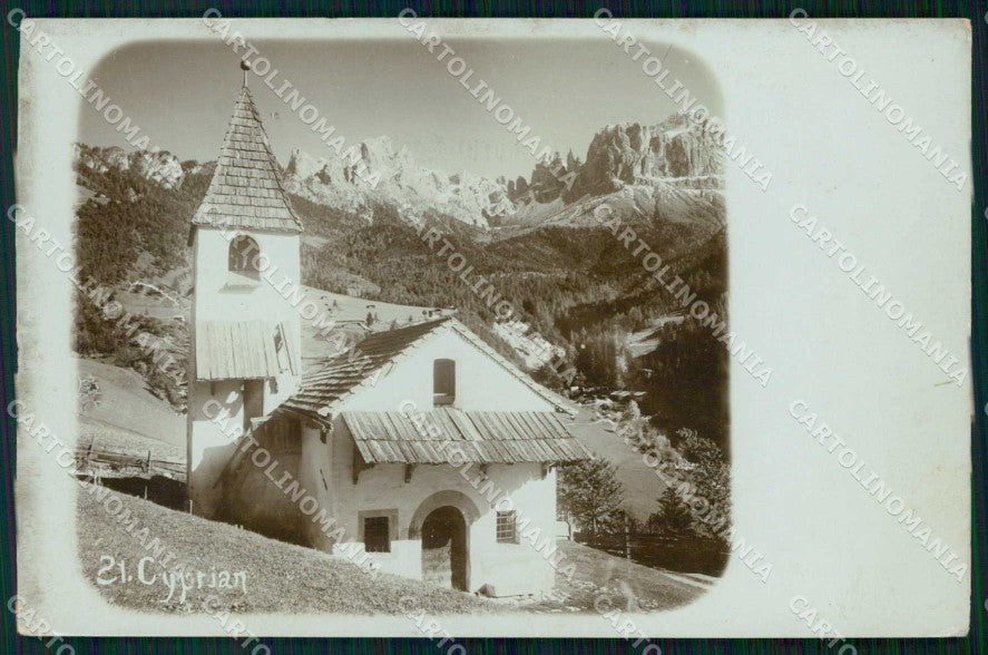 Bolzano Tires San Cipriano Foto cartolina RT1762 – fronte