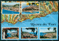 Imperia Bordighera Sanremo Ventimiglia Arma di Taggia PIEGA FG cartolina RT1776 – fronte