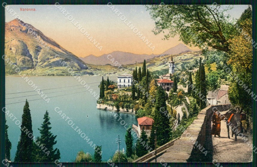 Lecco Varenna Lago di Como cartolina RT1799 – fronte
