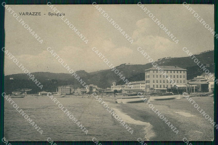Savona Varazze Spiaggia cartolina RT1807 – fronte
