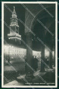 Pavia Vigevano Piazza Ducale Notturno Foto cartolina RT1816 – fronte