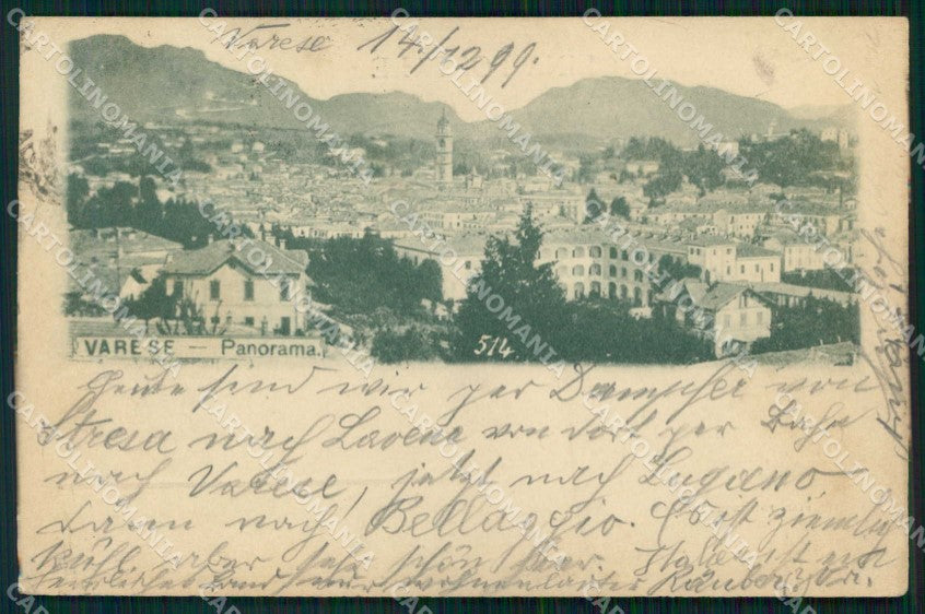 Varese Città cartolina RT1844 – fronte