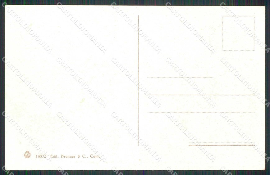Varese Città Palace Hotel Kursaal Funicolare Brunner 16972 cartolina RT1848 – retro