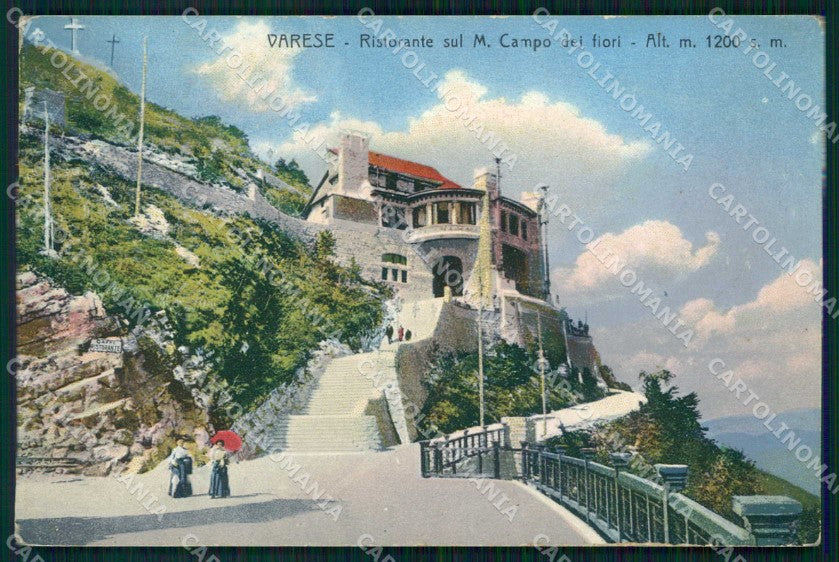 Varese Città Campo dei Fiori Ristorante cartolina RT1853 – fronte