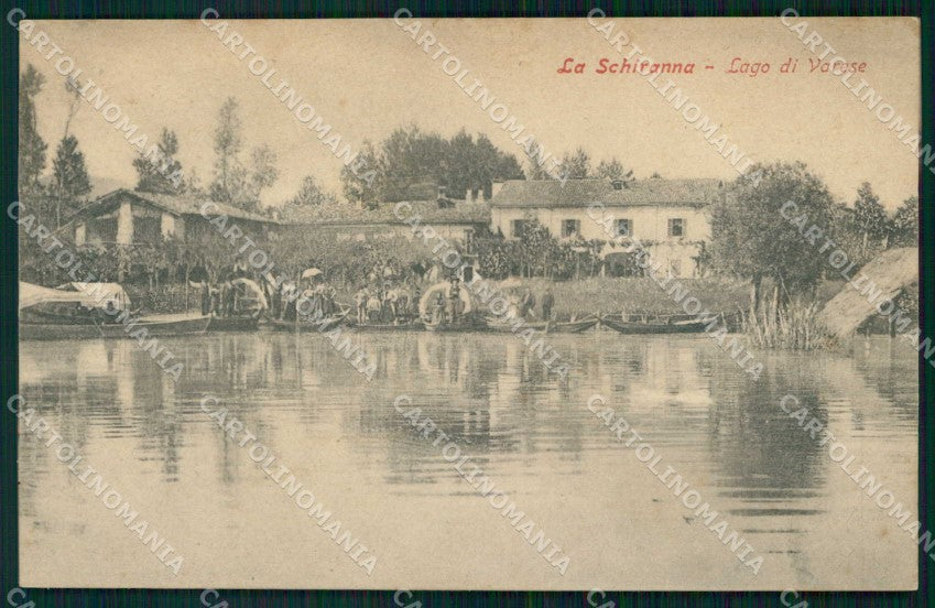 Varese Città Lago di Schiranna cartolina RT1859 – fronte