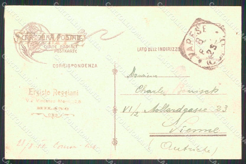 Varese Città Grotte di Valganna cartolina RT1860 – retro