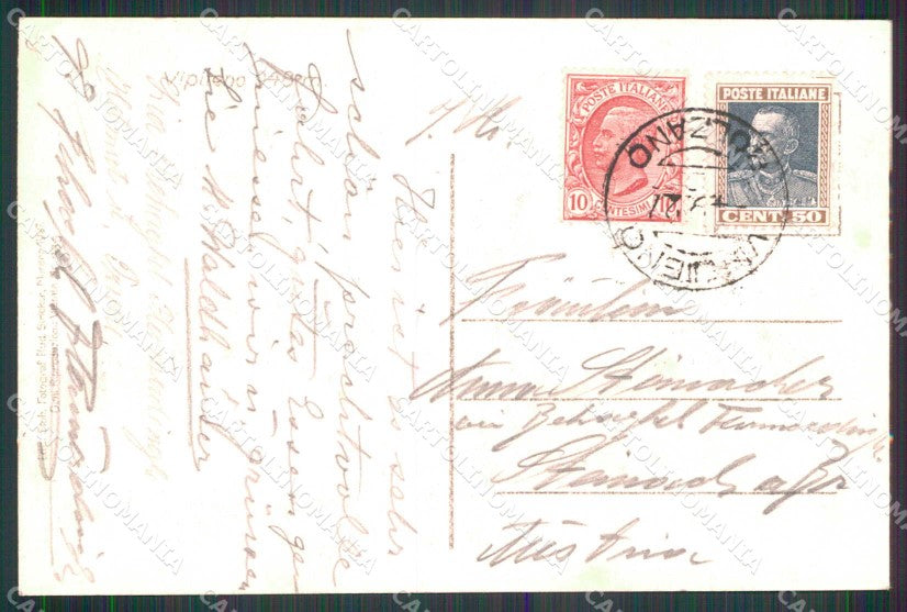Bolzano Vipiteno Via Vittorio Emanuele III Foto cartolina RT1871 – retro