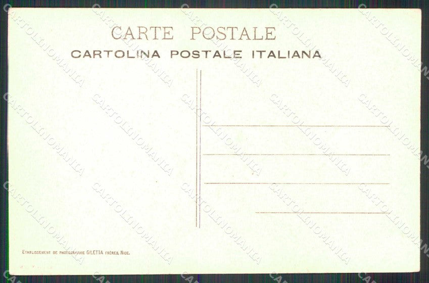 Imperia Ventimiglia Grimaldi Piazza della Chiesa Italia cartolina RT1893 – retro