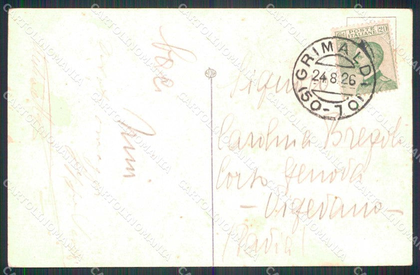 Imperia Ventimiglia Grimaldi Ponte San Luigi Frontiera cartolina RT1896 – retro