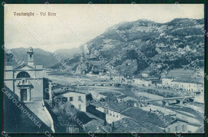 Imperia Ventimiglia Val Roia cartolina RT1899 – fronte