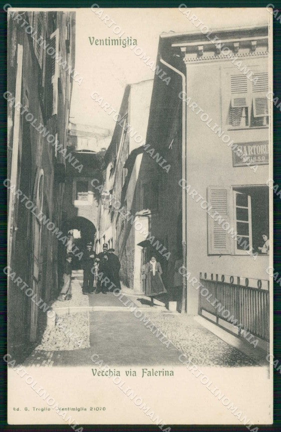 Imperia Ventimiglia Vecchia Via Falerina cartolina RT1906 – fronte