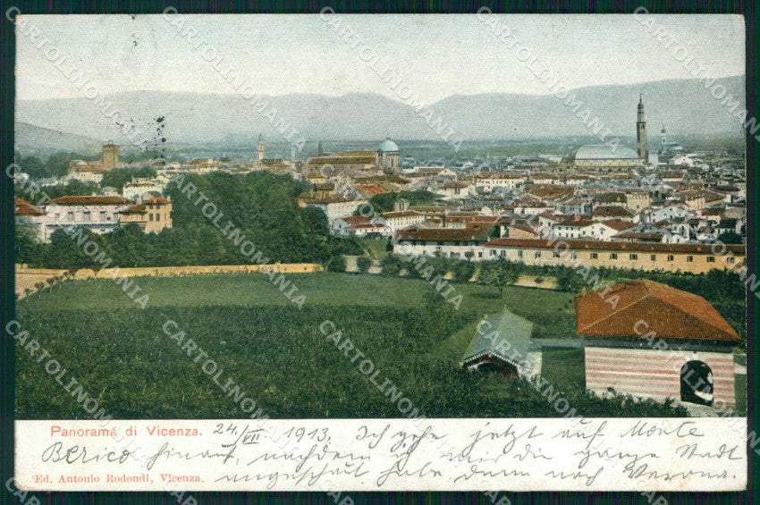 Vicenza Città cartolina RT1926 – fronte
