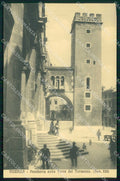 Vicenza Città Pescheria colla Torre del Tormento cartolina RT1933 – fronte