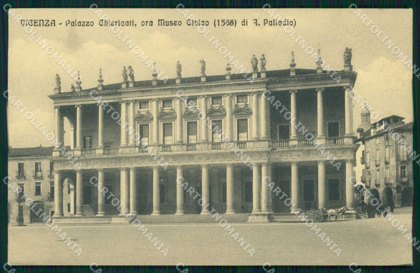 Vicenza Città Palazzo Chiericati Museo Civico cartolina RT1941 – fronte