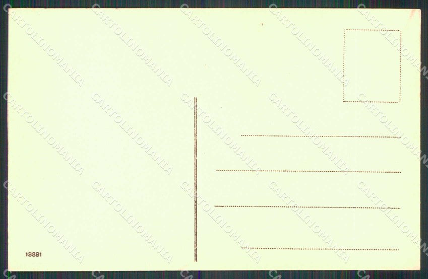 Vicenza Città Santo Stefano Palazzo Negri cartolina RT1942 – retro
