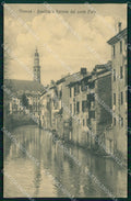 Vicenza Città Basilica Retrone dal Ponte Furo cartolina RT1947 – fronte